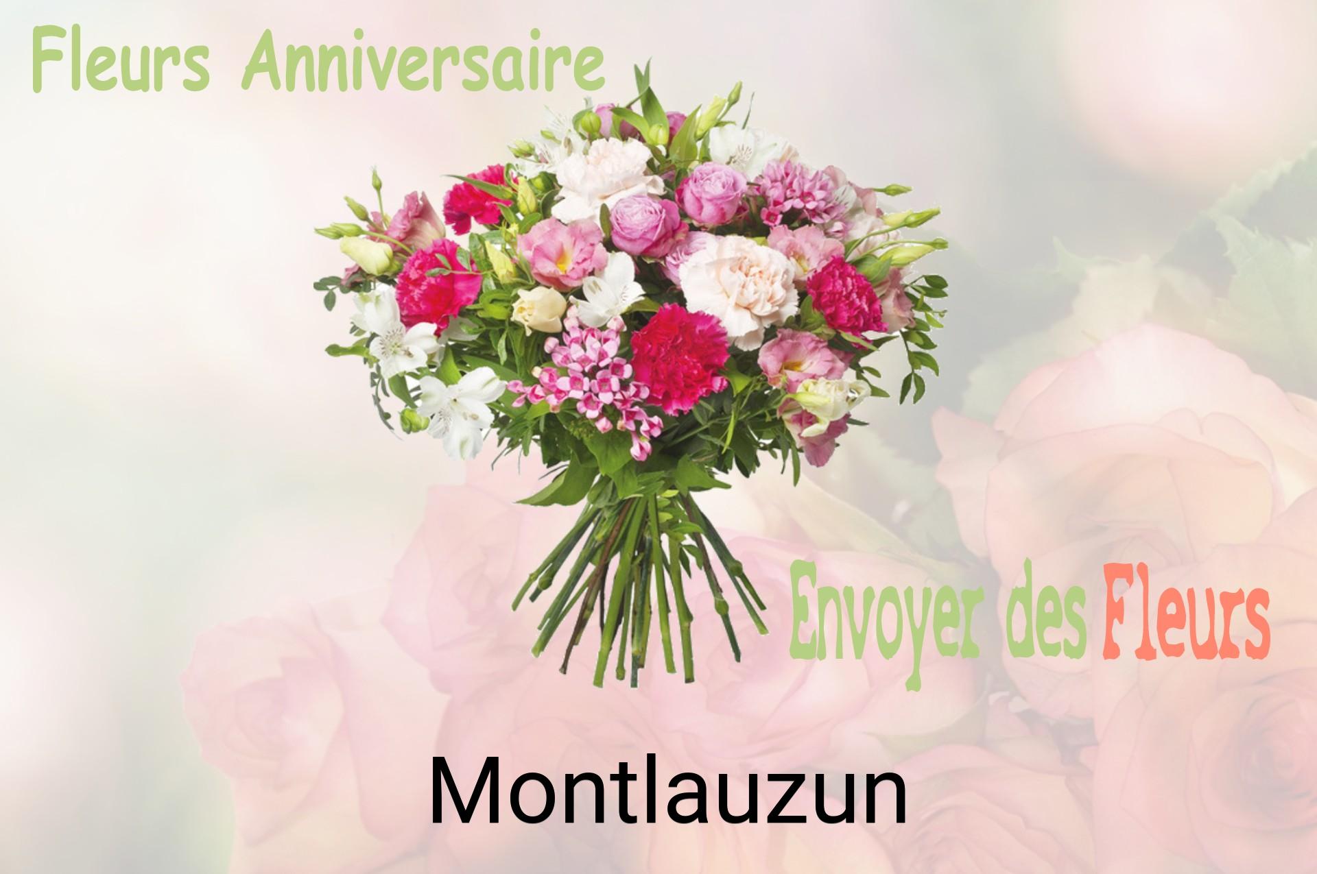 Bouquet de fleurs d’anniversaire livré à Montlauzun