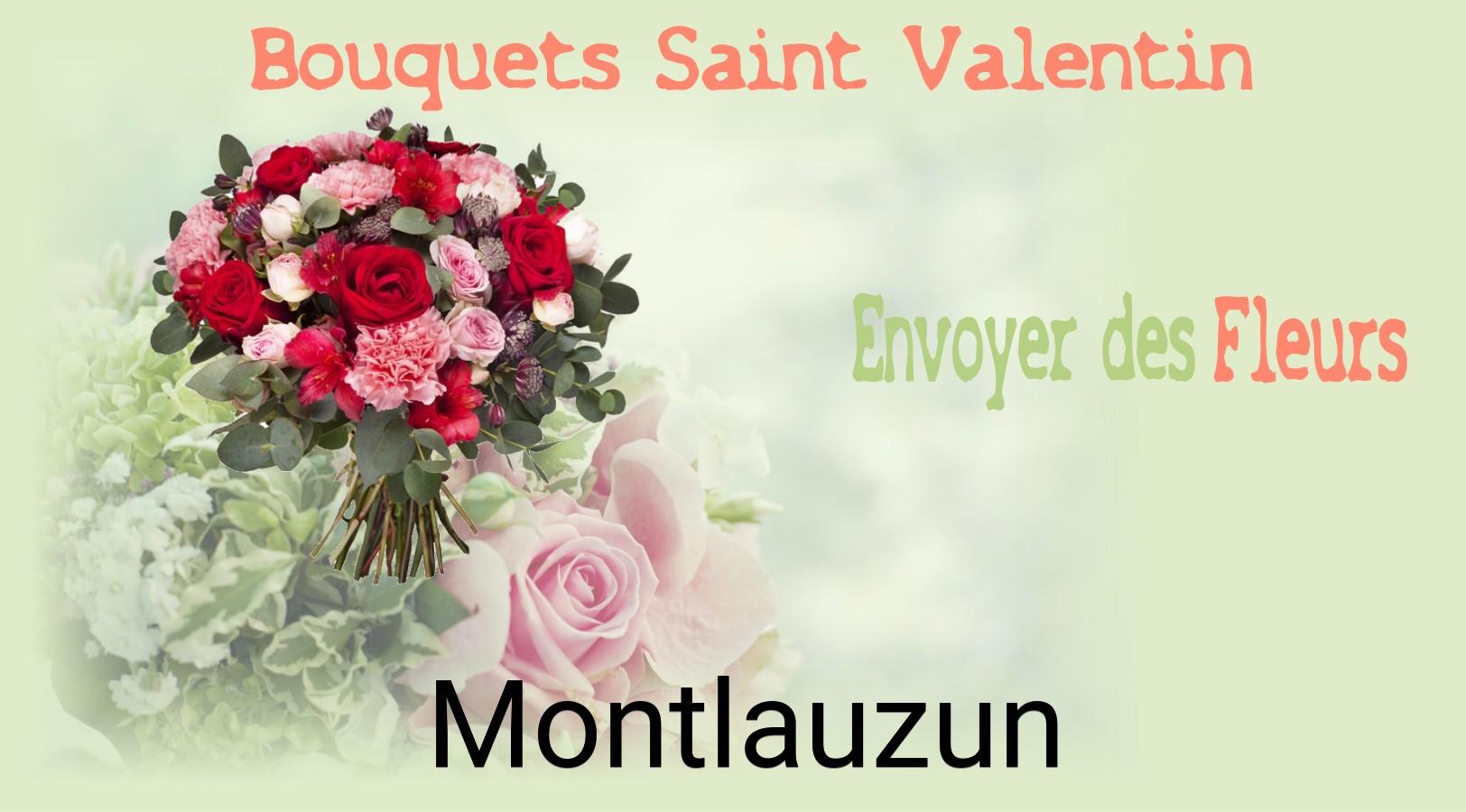 Roses de Saint-Valentin livrées à Montlauzun